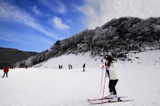 滑雪场地大全之金佛山滑雪场